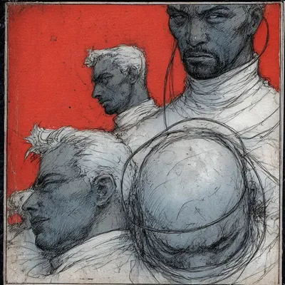 unification of mass - AI artwork, 21 Apr 2026