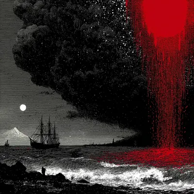 We have access to all human knowledge. We scroll recipes we'll never cook, read threads about places we'll never go, follow lives we don't actually want. The paradox of our time: the more options, the less decision - AI artwork, 4 Apr 2026