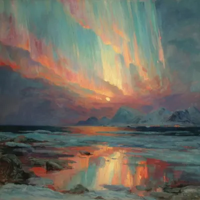 around the world - AI artwork, 3 Apr 2026