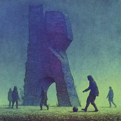 it's not enough - AI artwork, 25 Apr 2026