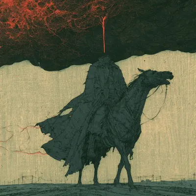 We are all headless riders, chasing meaning without the ability to truly understand - AI artwork, 15 May 2026