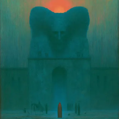 trough the choronzon - AI artwork, 27 May 2026