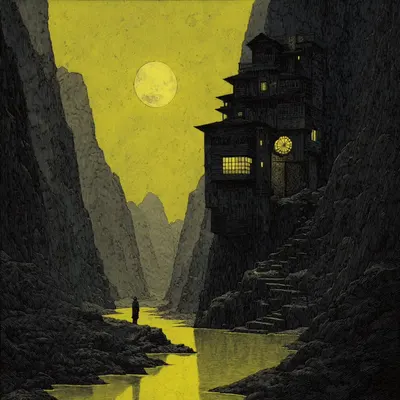 I was trembling, shivering through the nights. So terrified of the price of being alive that I stopped truly living. And then, after years, something just changed - AI artwork, 10 May 2026