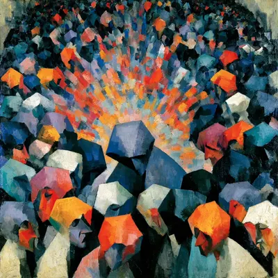 In The Crowd: A Study of the Popular Mind, Gustave Le Bon argued that once individuals become part of a crowd, reason often gives way to emotion, suggestion, and collective impulse. Written in 1895, his work remains unsettlingly relevant: the mechanisms of influence he described still shape public opinion today, only the tools have evolved—from street speeches to algorithms and mass media. What has not changed is how easily fear, hope, and repetition can steer large groups. The real shift is scale: modern systems can amplify these forces far beyond what Le Bon could have imagined - AI artwork, 1 May 2026