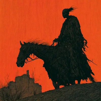 We are all headless riders, chasing meaning without the ability to truly understand - AI artwork, 15 May 2026