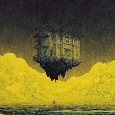 I was trembling, shivering through the nights. So terrified of the price of being alive that I stopped truly living. And then, after years, something just changed - AI artwork, 10 May 2026
