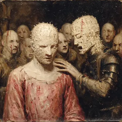 societies... there is always hidden truth - AI artwork, 31 May 2026