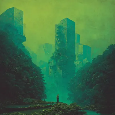escapism - AI artwork, 25 May 2026