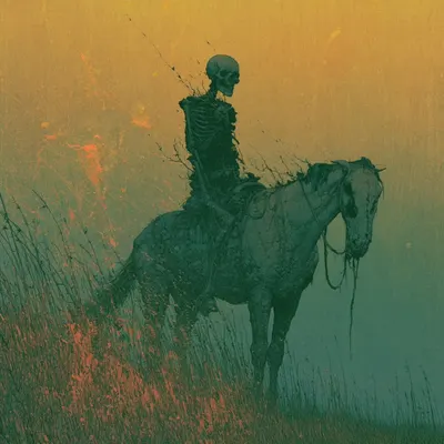 We are all headless riders, chasing meaning without the ability to truly understand - AI artwork, 15 May 2026