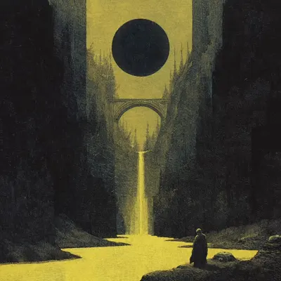 I was trembling, shivering through the nights. So terrified of the price of being alive that I stopped truly living. And then, after years, something just changed - AI artwork, 10 May 2026