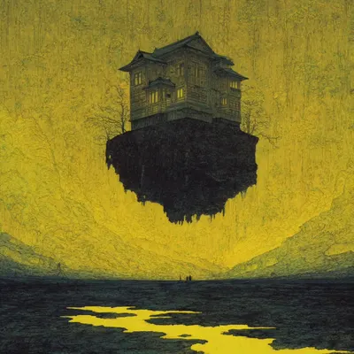I was trembling, shivering through the nights. So terrified of the price of being alive that I stopped truly living. And then, after years, something just changed - AI artwork, 10 May 2026