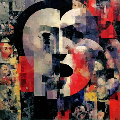 Somedays, I have this weird feeling, that I saw all of these faces before, but I don't know when - AI artwork, 30 May 2026