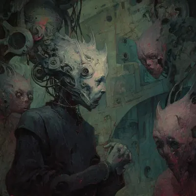 Ripping through the universe - AI artwork, 26 May 2026