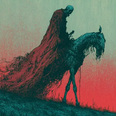 We are all headless riders, chasing meaning without the ability to truly understand - AI artwork, 15 May 2026