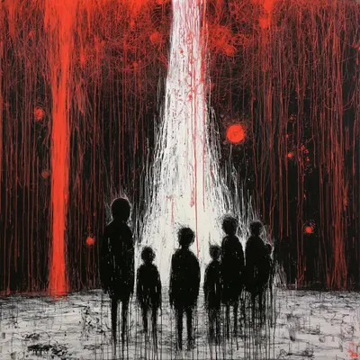 worshipping nothing - AI artwork, 3 May 2026