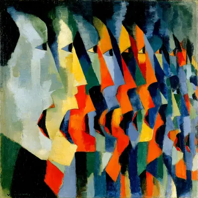 Somedays, I have this weird feeling, that I saw all of these faces before, but I don't know when - AI artwork, 30 May 2026