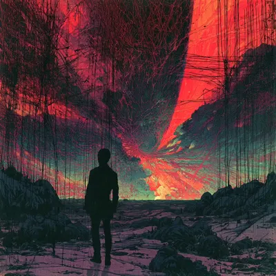 just passing by - AI artwork, 14 May 2026