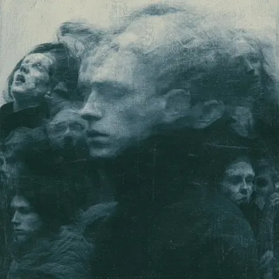 alone in the crowd - AI artwork, 25 Jun 2026