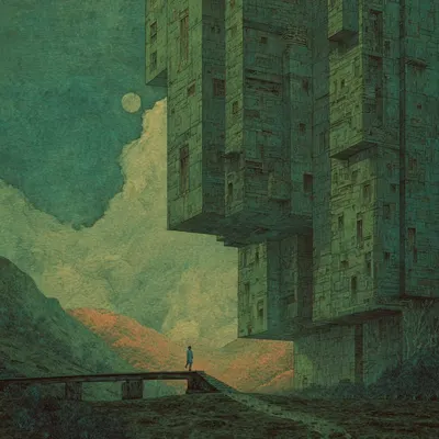 The universe never asked us to understand it. We tried anyway. A mistake? - AI artwork, 1 Jun 2026