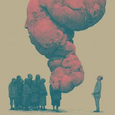 They say we're more connected than ever, but what if we're actually becoming unified? Part two - AI artwork, 8 Jun 2026