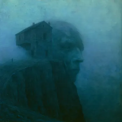 maybe we are just trapped in god's mind - AI artwork, 17 Jun 2026
