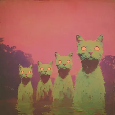 kittens on the weekend :O - AI artwork, 28 Jun 2026