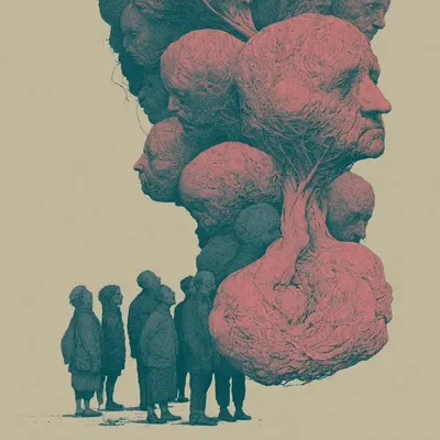 They say we're more connected than ever, but what if we're actually becoming unified? Part two - AI artwork, 8 Jun 2026