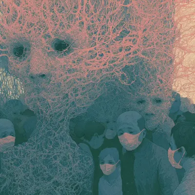 What if we could actually see it? Over the next few days, I’ll be posting works around a main theme - people, connected or unified? - AI artwork, 7 Jun 2026