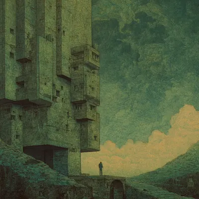 The universe never asked us to understand it. We tried anyway. A mistake? - AI artwork, 1 Jun 2026