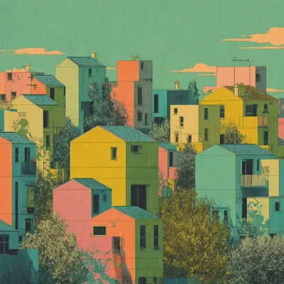 city break - AI artwork, 12 Jun 2026