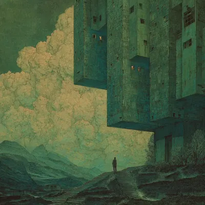 The universe never asked us to understand it. We tried anyway. A mistake? - AI artwork, 1 Jun 2026