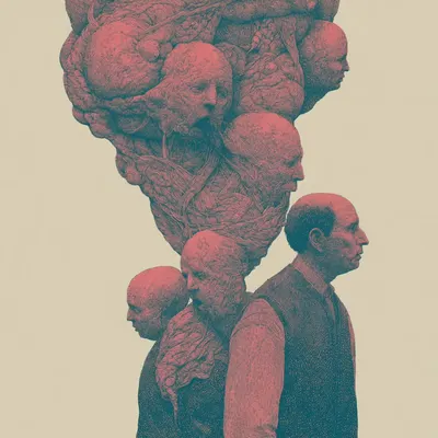 They say we're more connected than ever, but what if we're actually becoming unified? Part two - AI artwork, 8 Jun 2026