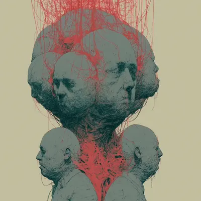 They say we're more connected than ever, but what if we're actually becoming unified? Part two - AI artwork, 8 Jun 2026