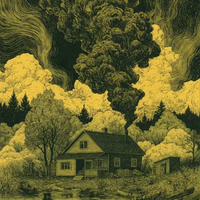 one night to be confused - AI artwork, 25 Jul 2026
