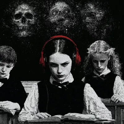 sit and learn, we know better - AI artwork, 1 Jul 2026