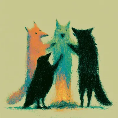 my soul still whispers the old folktales - AI artwork, 4 Jul 2026