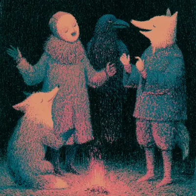 my soul still whispers the old folktales - AI artwork, 4 Jul 2026