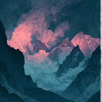 Oh I need some rest. Between nature and her vulgar display of power - AI artwork, 23 Jul 2026