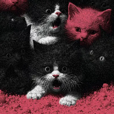 can you be not in love with kittens - AI artwork, 28 Jul 2026