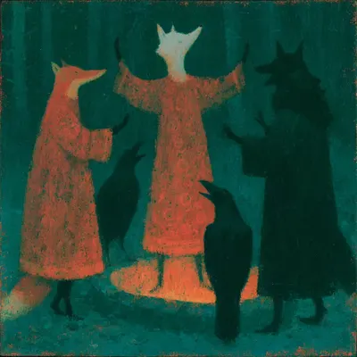 By the night. You can notice the light because there is darkness - AI artwork, 19 Jul 2026