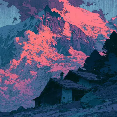 AN AVALANCHE IS MADE OUT OF SNOWFLAKES - AI artwork, 15 Jul 2026
