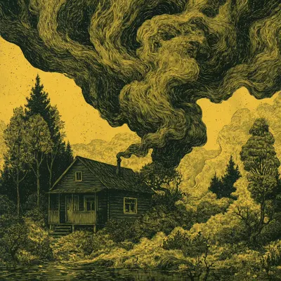 one night to be confused - AI artwork, 25 Jul 2026