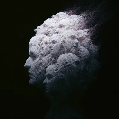 Are we all just mostly sad? - AI artwork, 7 Jul 2026