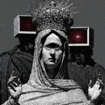 sovereign technologies or gods of the new era? - AI artwork, 22 Jul 2026