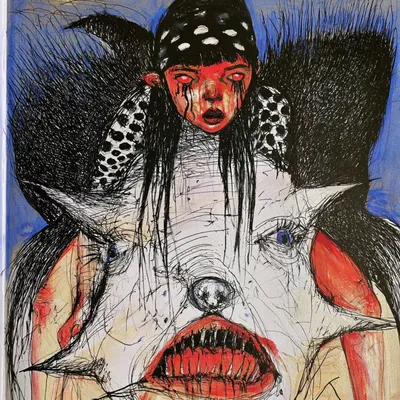 It is eating me alive...Is life really like this? A job you hate. A world at war. And then darkness forever. Nothing. A cruel joke. Sometimes it feels like a stupid jump into the void — and the universe just laughs. We have only here and now and it is scary - AI artwork, 8 Aug 2026