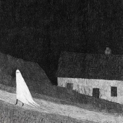 I'm still mourning over ghosts Over ghosts Over ghosts Over ghosts that broke my heart before I met you - AI artwork, 19 Aug 2026