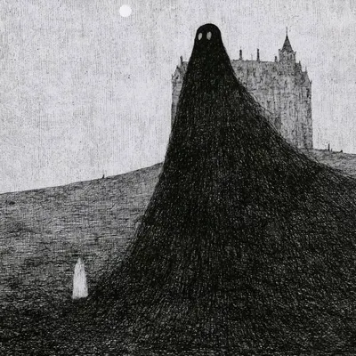 I'm still mourning over ghosts Over ghosts Over ghosts Over ghosts that broke my heart before I met you - AI artwork, 19 Aug 2026