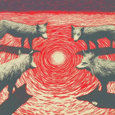 We are interpreting our experiences. But who taught us to interpret? - AI artwork, 5 Aug 2026