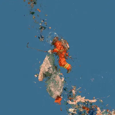 space junk! - AI artwork, 22 Aug 2026