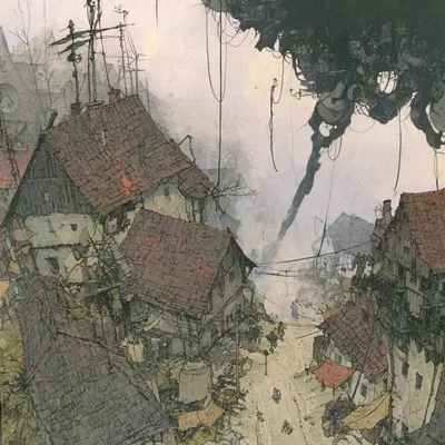 It doesn't change much, just different tech - AI artwork, 10 Aug 2026